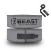 Beast Power Gear Weight Lifting Belt Lever Buckle 10MM 13MM Thick & 4 Inches Free Strap Weightlifting, Powerlifting, Deadlifts, Squats Men Women view 1