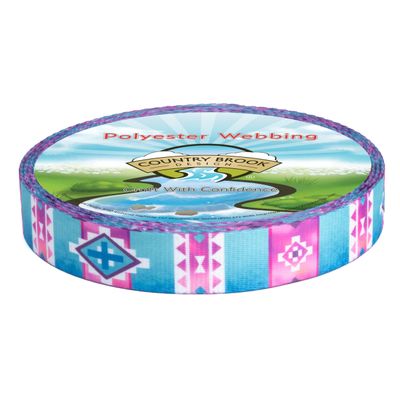 Country Brook Design - Albuquerque Polyester Webbing (1 Inch, 50 Yards)