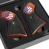fits Heritage Arms Rough Rider 6 & 9 Shot Grips Checkered Rosewood US Flag Medallion view 4