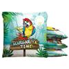 Baggo 5 O'Clock Margarita Time Parrot Cornhole 1 LB Bean Bag Toss Bags (Set of 8) view 3