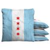 Baggo Chicago Flag Cornhole 1 LB Bean Bag Toss Bags (Set of 8) view 2