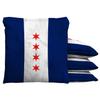 Baggo Chicago Flag Cornhole 1 LB Bean Bag Toss Bags (Set of 8) view 3