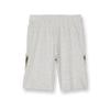 Champion Boys Shorts, Athletic for Lightweight Kids, French Terry, 8", Oxford Grey Heather/Camo Small Script, 5 US view 2