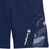 Champion Boys' Athletic Shorts, Lightweight Shorts for Boys, French Terry, Camo Panel, C Logo, 8" view 2