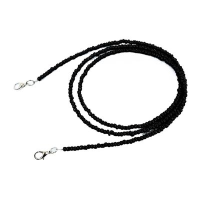 HOOENG Lanyard Glasses Chains for Women Colorful Beaded Mask Chains Anti-Lost Stylish Eyewear Retainer Glasses Cord (Color : Red, Size : 1)