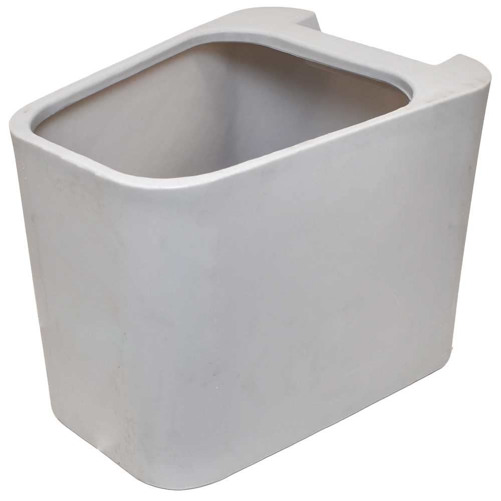 Marine Boat Livewell Tank | 25 Gallon 25 1/2 x 19 1/2 Inch Gray Poly