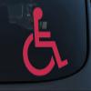 EMPIRE DESIGN Handicap Sign Wheelchair Disability Accessible Symbol Car Window Vinyl Decal Sticker view 2