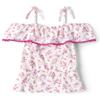 The Children's Place,Short Sleeve Knit Shirt,Simplywht,XXLarge(16) White Floral view 1