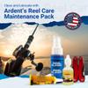 Ardent Freshwater Fishing Reel Care Maintenance Pack, Includes Reel Butter Grease, Reel Kleen Cleaner, and Reel Butter Oil, Long Lasting Protection, Prevent Corrosion, Smooth Casting, Made in The USA view 2