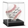 Baseball Display Case, UV Protected Acrylic Cube, Clear Case for Memorabilia and Autographed Balls (1 PC) view 1