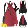 A11N SPORTS Pickleball Bag, Reversible Crossbody Sling Bag/Backpack for Women Men view 1
