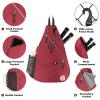 A11N SPORTS Pickleball Bag, Reversible Crossbody Sling Bag/Backpack for Women Men view 2