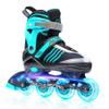 PAPAISON Adjustable Inline Skates Boys Ages 4-16, Roller Skates for Girls Kids Ages 5-8 8-12 with Full Light Up Wheels, Outdoor Skates Illuminating Skates for Children Teens Women view 1