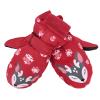 Kids Snow Gloves for Toddler Winter Mittens Warm Ski Boy Girl Kids Mittens Gloves Red Fox S view 2