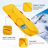 Super Targa Toboggan Downhill 2-Person Snow Sled w/ Handles, Durable Outdoor Fun view 4