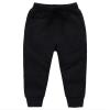 Baby Clothes Boy Kids Girls Loose Solid Bow Pants Trousers Boys Warm Toddler Winter Baby Boys Pants (Black, 3-4 Years) view 1