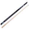 AB Earth 58 inch Hand-Painted Series 2-Piece Billiard Pool Cue Stick with Irish Linen Wrap (Black, 19oz) view 2