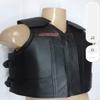 Leather Bull Riding Vest - Black Leather Brazilian Made Master Bulls - Adult Small view 3