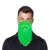 EVKILKJS St. Patrick's Day Fake Beard Leprechaun Mask Green Beard Face Mask Irish Washable Party Costume Masquerade for Men Women view 1