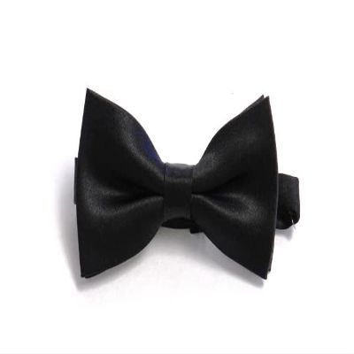 Mil-Bar Black Bow Tie, Male