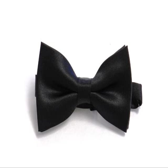 Mil-Bar Black Bow Tie, Male