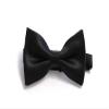 Mil-Bar Black Bow Tie, Male view 1