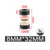 Bibike MTB Rear Shock Mounting Hardware M8x22/24/32/44/50/68mm Rear Shock Bushing Compatible with Fox RockShox Marzocchi DVO DNM view 2