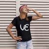 Matching Shirts for Couples Love Letter Print Valentine's Day T-Shirt for Him & Her Casual Short Sleeve Personalized Tees view 3