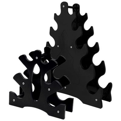 Zerodeko Home Gym Dumbbell Rack Multi-layer Dumbbell Storage Floor Bracket for Workout Accessory