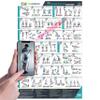 EverStretch Resistance Band Poster for Home Gym - with Video Instructions - Large 23" x 35" | Laminated Workout Chart | Resistance Band Workout Posters for Home Gym | Total Body Exercise Posters view 1