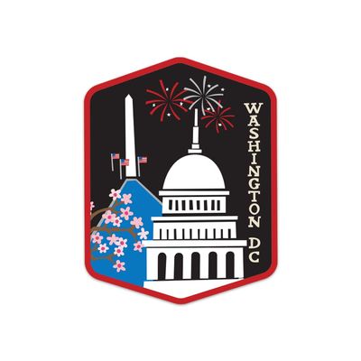 Washington DC Sticker
