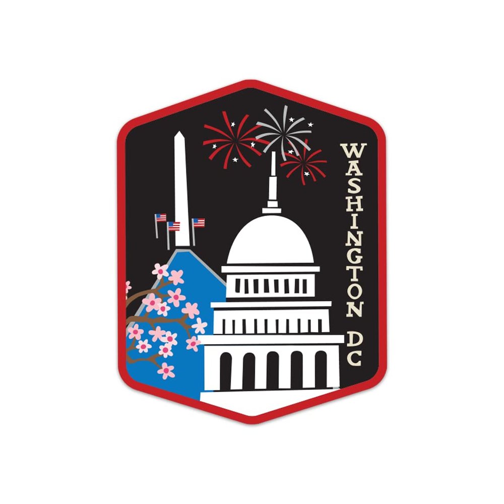 Washington DC Sticker
