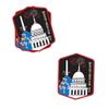Washington DC Sticker view 2