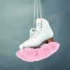 VICASKY Figure for Skating Ice Unisex Cover Adult Sports Elastic Soaker Skates Youth Covers Soft Plush Pink Protector Hockey Guards Skate S Kids view 2