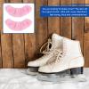 VICASKY Figure for Skating Ice Unisex Cover Adult Sports Elastic Soaker Skates Youth Covers Soft Plush Pink Protector Hockey Guards Skate S Kids view 3