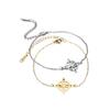 1-2 PCS Witches Knot Bracelet For Women Men, Gold Silver Celtic Knot Wiccan Chain Bracelet, Layered Bracelet Adjustable Charm Bracelet Celtic Jewelry Gifts view 1