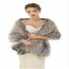 Keting Women's Faux Fur Cold Winther Shawl Wraps Bridal Wedding Scarf Stole Shrug Wedding Cover Up view 1
