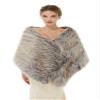 Keting Women's Faux Fur Cold Winther Shawl Wraps Bridal Wedding Scarf Stole Shrug Wedding Cover Up view 2