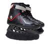 VICASKY Ice Skate Guards Unisex Ice Skate Covers Skates Sports Soft Plush Skate Shoe Protector Covers Elastic Skating Soakers Cover for Adult Guards Youth Figure Kids Skates S Black view 2