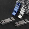 WANERSEN Titanium 2 in 1 Emergency Survival Whistle with Compass, Safety Whistle Loud Up to 120 Decibels for Referee Training, Life Saving, Camping, Hiking, Hunting and Pet Training, Stonewashed view 3