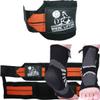 Nordic Lifting Wrist Wraps 1p - Orange Bundle with Ankle Compression Sleeves XLarge view 1