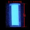 Sharamado 12pcs Glass Luminous Tube, 1.5 * 6mm Luminous Vial Glow rods Made of Rare Earth Materials, EDC Players, for DIY Various EDC Accessories and Decoration. (Red) view 2