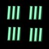 Sharamado 12pcs Glass Luminous Tube, 1.5 * 6mm Luminous Vial Glow rods Made of Rare Earth Materials, EDC Players, for DIY Various EDC Accessories and Decoration. (Green) view 1