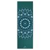 Yoga Studio Designed Sticky Yoga Mat | Oeko-Tex Tear Proof Non-Slip | Workout Exercise Gym Fitness Mandala Yoga & Pilates Mat | 183cm x 61cm x 6mm (Teal Mat Mandala) view 2