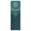 Yoga Studio Designed Sticky Yoga Mat | Oeko-Tex Tear Proof Non-Slip | Workout Exercise Gym Fitness Mandala Yoga & Pilates Mat | 183cm x 61cm x 6mm (Teal Mat Dew Drop Mandala) view 2