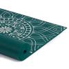 Yoga Studio Designed Sticky Yoga Mat | Oeko-Tex Tear Proof Non-Slip | Workout Exercise Gym Fitness Mandala Yoga & Pilates Mat | 183cm x 61cm x 6mm (Teal Mat Dew Drop Mandala) view 4