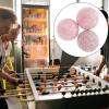 VICASKY 3pcs Soccer Game for Foosball Table Replacement Fine Craftsmanship Lightweight and Compact Design for Soccer Games Accessory view 2