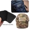 Inspirational Bible Verse Patch, John 15:13 Embroidered Tactical Morale Religion Patch with Hook Loop Backing for Hats Clothes Bags view 3