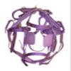 SHOWMEN CRAFT Purple Synthetic/Nylon Horse Driving Harnesss for Single Horse cart (COB) view 1