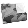 The Ohio State University Blanket, 50"x60" Gray Camo Silky Touch Super Soft Throw Blanket view 3